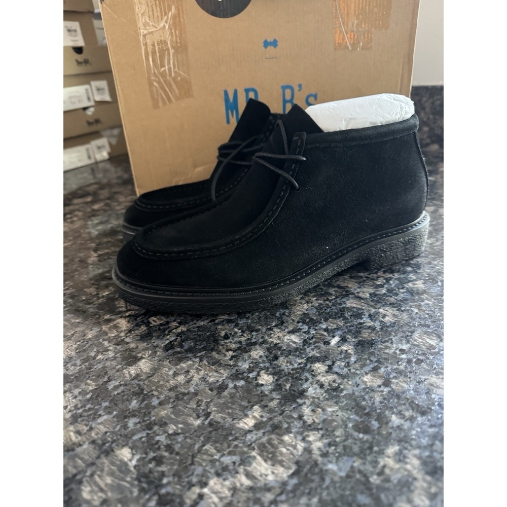 Aldo‎ Milade black suede boots Bootie Lace Up NWB Size 9 Men 10.5 Lady Shoes